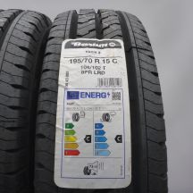 3. Opony 195/70 R15C 4x BARUM 104/102T Vanis 3 Letnie 2023 Nieużywane