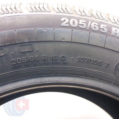 7. Opony 205/65 R16C 2x CONTINENTAL 107/105T VancoFourSeason 2 Wielosezonowe 2021 