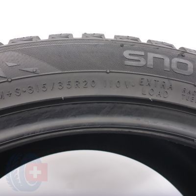 6. Opony 315/35 R20 2x NOKIAN 110V XL Snowproof 2 SUV Zimowe 2023 8-7,8mm 