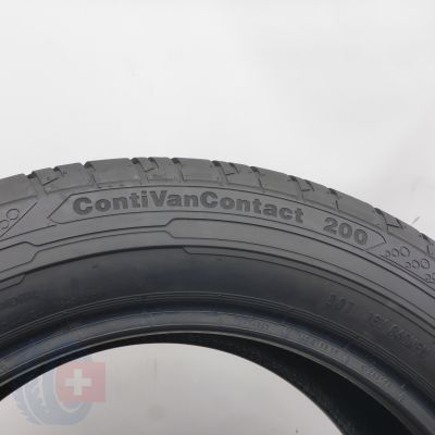 6. Opony 225/55 R17C 4x CONTINENTAL 109/107H ContiVanContact 200 Demo Letnie 2021 