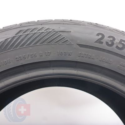4. Opony 235/55 R17 2x ESA TECAR 103W XL Spirit PRO Letnie 2020 Jak Nowe 8,2mm