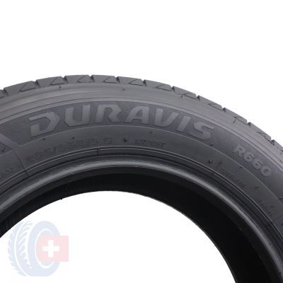 7. 4 x BRIDGESTONE 205/65 R16C 107/105T Duravis R660 Lato 2016 7,5 ; 8mm