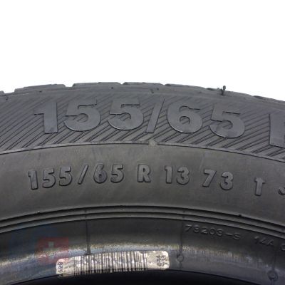 5. Opony 155/65 R13 4x BARUM 73T Brillantis 2 Letnie 2019 Jak Nowe Nieużywane