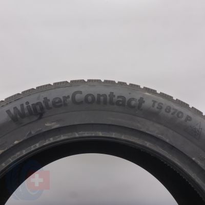 9. Opony 255/55 R19 4x CONTINENTAL 111V XL WinterContact TS870P Zimowe 2022 Nieużywane
