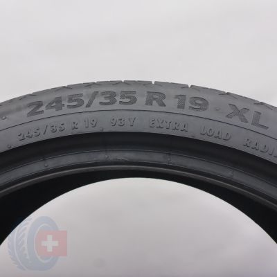 4. Opony 245/35 R19 2x CONTINENTAL 93Y XL SportContact6 AO Letnie 2022 5,8-6mm