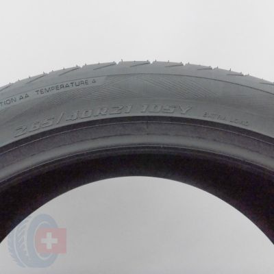 6. Opony 265/40 R21 4x YOKOHAMA 105Y XL Advan Sport V105 Letnie 2017 Nieużywane 