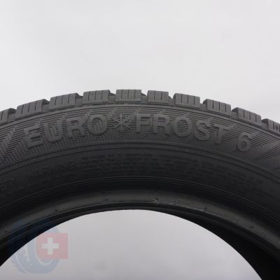 7. Opony 195/55 R16 2x GISLAVED 91H XL EuroFrost 6 Zimowe 2019, 2021 6,8-7,2mm
