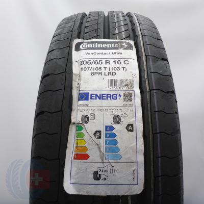 Opona 205/65 R16C 1x CONTINENTAL 107/105T VanContact Ultra Letnia 2024 Nieużywana