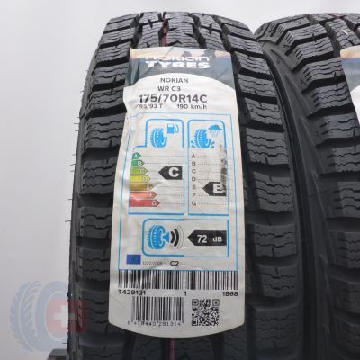 3. Opony 175/70 R14C 2x NOKIAN 95/03T WRC 3 Zimowe 2020