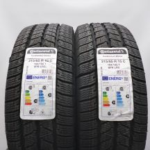 5. Opony 215/65 R15C 4x CONTINENTAL 104/102T VanContact Winter Zimowe 2022 Nieużywane
