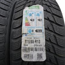 3. Opony 215/55 R18 2x NOKIAN 95H WR SUV 3 Zimowe 2015 Nieużywane 