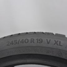 7. Opony 245/40 R19 4x CONTINENTAL 87V XL WinterContact TS 870 P Zimowe 2022 8mm 