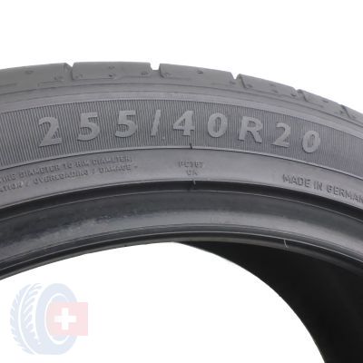 5. 2 x DUNLOP 255/40 R20 101W SP Sport Maxx MO Lato 2018 6,5-6,8mm 