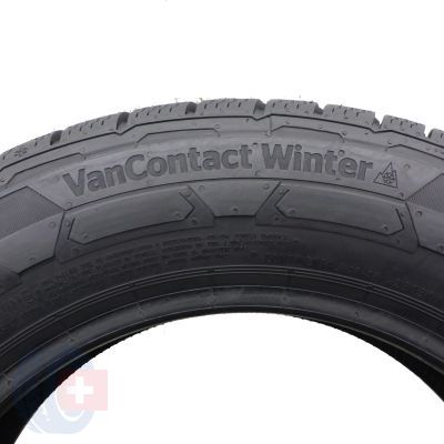 8. Opony 175/65 R14C 4x CONTINENTAL 90/88T VanContact Winter Zimowe 2018, 2021 Jak Nowe Nieużywane