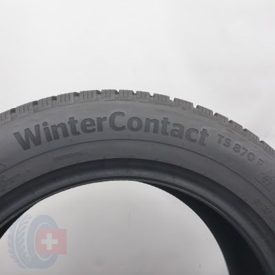 7. Opony 215/60 R17 4x CONTINENTAL 96H WinterContact TS 870 P Zimowe 2022 8,8 i 8,5mm