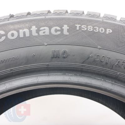 8. Opony 205/55 R16 2x CONTINENTAL 91H ContiWinterContact TS830P MO Zimowe 2017 6,7-7mm 