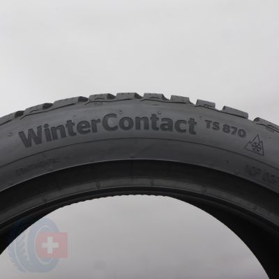 5. Opony  215/45 R17 2x CONTINENTAL 91H WinterContact TS 870 Zimowe 2024 8,5mm