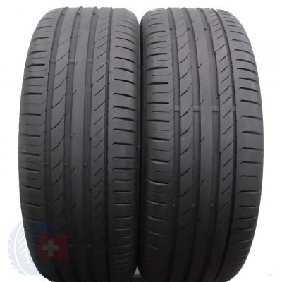 2 x CONTINENTAL 225/45 R19 96W XL ContiSportContact 5 Lato DOT16 6,2-5,8mm