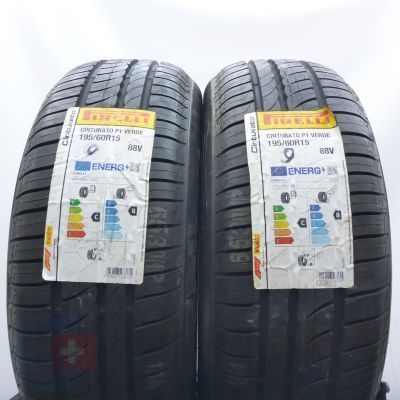3. Opony 195/60 R15 4x PIRELLI 88V Cinturato P1 Verde Letnie 2022 