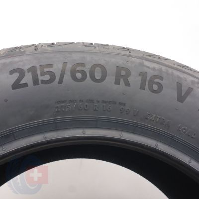 6. Opony 215/60 R16 2x CONTINENTAL 99V XL PremiumContact 6 Letnie 2021 