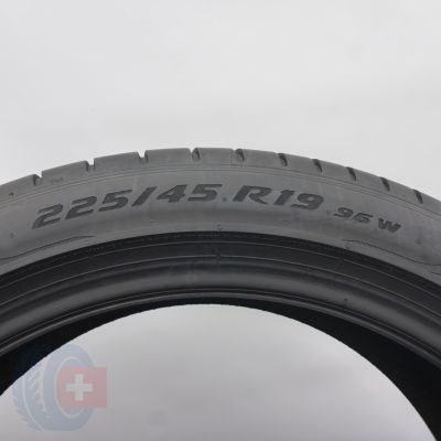 6. Opony 225/45 R19 2 x PIRELLI 96W XL P Zero RFT BMW Letnie 2019 5,2-5mm