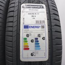 3.  Opony 225/60 R17 4x CONTINENTAL 99V UltraContact Letnie 2023/24
