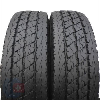 3. 4 x BRIDGESTONE 195/80 R14C 106/104R Duravis R630 Lato 2017/18 9-9,5mm Jak Nowe