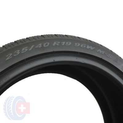 6. 4 x PIRELLI 235/40 R19 96W XL Sottozero Winter 270 Serie II Zima 5.2-6.2mm