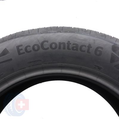 7. Opony 215/60 R17 4x CONTINENTAL 96H EcoContact 6 Letnie 2020 Jak Nowe