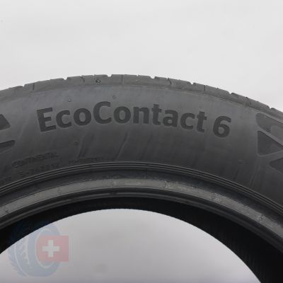 6. Opony 215/55 R17 2x CONTINENTAL 98H EcoContact6 Letnie 2022 5,8mm