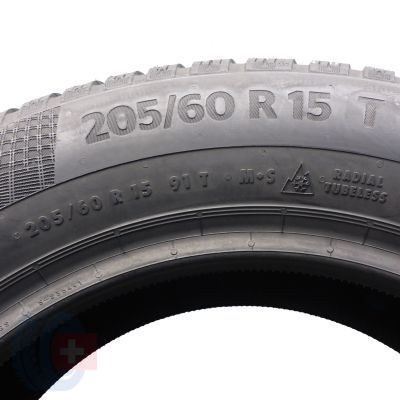 6. Opony 205/60 R15 2x CONTINENTAL 91T WinterContact TS 860 Zimowe 2019 Nieużywane