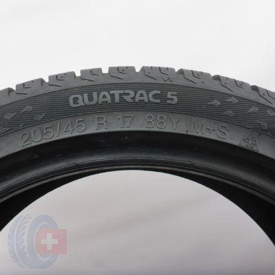 6. Opony 205/45 R17 2x VREDESTEIN 88Y XL Quatrac 5 Wielosezonowe 2019 6-6,2mm