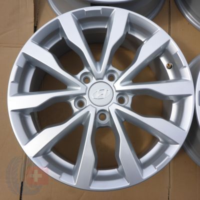 5. 4x Alufelgi 17 HYUNDAI 5x114,3 7J Et50 Kona i30 Santa Fe III / IV Tucson iX35 TPMS