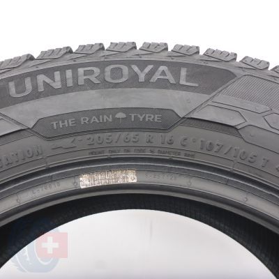 4. Opony 205/65 R16C UNIROYAL 107/105T Snow Maxx 3 Zimowe 2020 7,2-7mm
