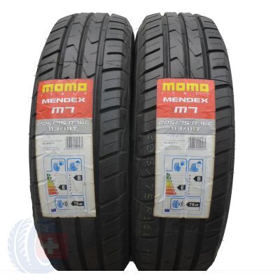 3. 4 x MOMO 205/75 R16C 113/111R Mendex M-7 Lato 2015 JAK NOWE