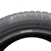 6. Opony 165/60 R15 2x CONTINENTAL 77T WinterContact TS 860 Zimowe 2019 Jak Nowe