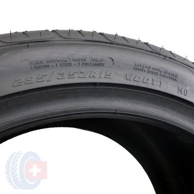 4. 1 x GOODYEAR 295/35 ZR19 100Y Eagle F1 N0 Lato 8mm