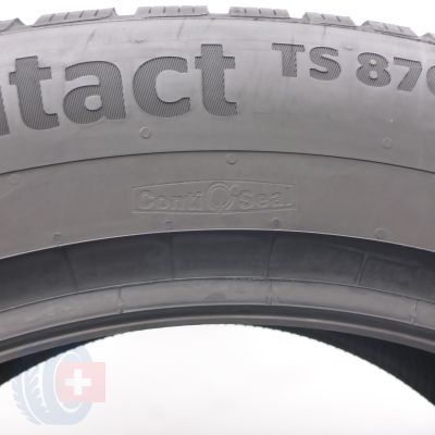 7. Opony 235/55 R19 2x CONTINENTAL 105T XL WinterContact TS 870 P SEAL Zimowe 2022 8,2mm