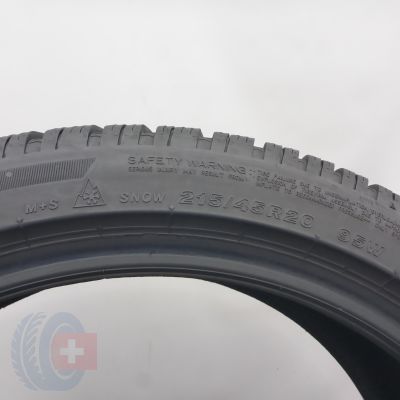 9. Opony 215/45 R20 4x  BRIDGESTONE 95W XL Blizzak 6 Zimowe 2025 7,2-6,8mm