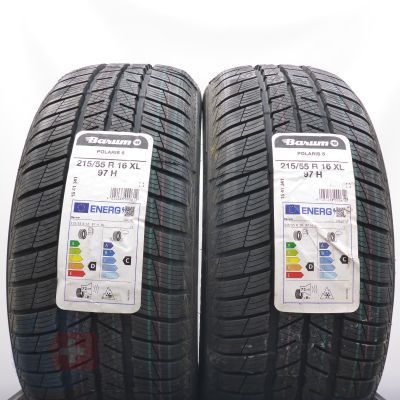 3. Opony 215/55 R16 4x BARUM 97H XL Polaris 5 Zimowe 2023 