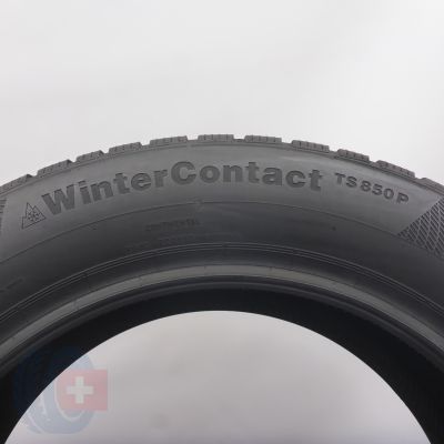 8. Opony 225/55 R17 4x CONTINENTAL 101V XL WinterContact Ts850P Zimowe 2020 7-8mm