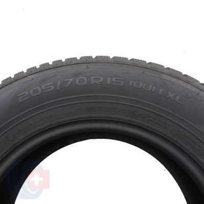 6. Opony 205/70 R15 4x NOKIAN 100H XL WR D3 Zimowe 2018 Nieużywane