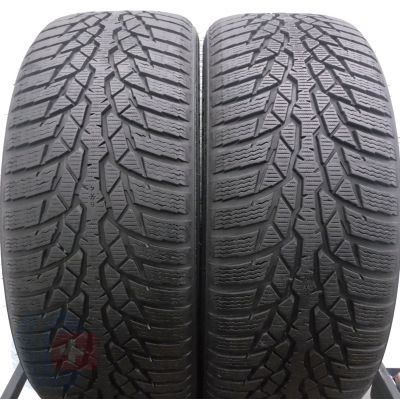 4. 4 x NOKIAN 225/50 R18 99H XL WR D4 Zima DOT18 Jak Nowe 7,2-7,8mm