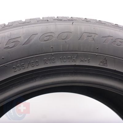 6. Opony 235/60 R18 2x PIRELLI 107H XL Scorpion Winter Zimowe 2014 6,5mm