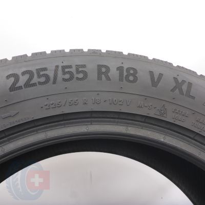 3. Opona 225/55 R18 1x CONTINENTAL 102V XL WinterContact Ts870P Zimowa 2023 6,5mm 