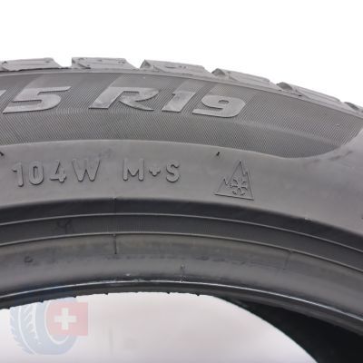 4. Opony 255/45 R19 2x PIRELLI 104W XL Sottozero 3 Winter T1 PNCS Zimowe 2023 6,2mm