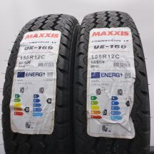 4. Opony 155/80 R12C 4x MAXXIS 88/86N Commercial LT UE-168 Letnie 2022 