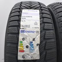 2. Opony 215/60 R16 2x MICHELIN 99H XL Alpin 6 Zimowe 2023