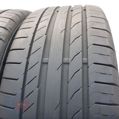 3. Opony 235/55 R18 2x CONTINENTAL 100V ContiSportContact 5 SUV Letnie 2018 5,2-5,8mm