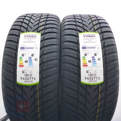 5. Opony 235/55 R17 4x NOKIAN 103H XL Snowproof 2 Zimowe 2025 Nieużywane